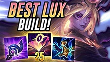 THIS IS THE BEST LUX BUILD FOR SEASON 11! - League of Legends - YouTube