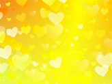 Yellow Hearts Free Stock Photo - Public Domain Pictures