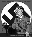 OZ-Entretenimiento Caricaturas: Caricatura de Adolf Hitler en Blanco y ...