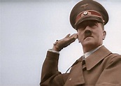 Adolf Hitler Saluting Screen Capture Agfa Color Circa 1940 Greeting ...
