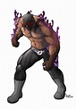 World Wrestling Titans: Sombra Negra by Jotarion on DeviantArt