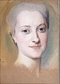 Maurice Quentin de La Tour, Portrait de la princesse Marie-Christine de ...