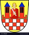 Coat of arms of Iserlohn, in the Märkischer Kreis district, in North ...