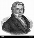 Retrato de Jöns Jacob Berzelius, 1779 - 1848, un químico sueco ...