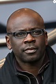 Lilian Thuram - People au match de Ligue 1 PSG - Reims lors de la 27e ...