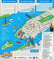 Printable New York City Map With Attractions | Printable Maps