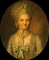 Portrait of Marie-Angelique de Mackau 1723-1801 Painting by Charles ...