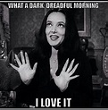 Those are my Favorite# | Addams family quotes, Goth memes, Funny horror