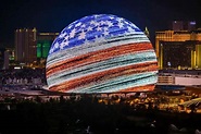 Así es el MSG Sphere: la imponente esfera de 112 metros de alto que ...