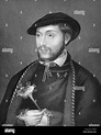 John Dudley, 1st Duke of Northumberland (1504-1553) on engraving from ...