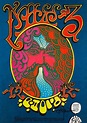 20 Classic Vintage Psychedelic Rock Posters from the 60s
