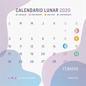 Calendario lunar febrero 2020, fases y movimientos - WeMystic