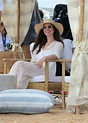 ANNE HATHAWAY on the Set of WeCrashed at Shores Atlantic Beach 08/16 ...