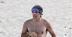 Ben Stiller shirtless. | Shirtless Ben Stiller and Christine Taylor ...