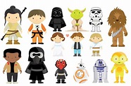 Star Wars Characters Clipart Set | Star wars characters clipart, Star ...