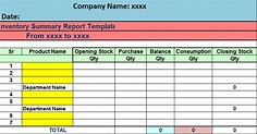 Monthly Purchase Report Format In Excel ~ Excel Templates