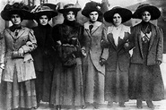 Six women including Mary Dreier, Ida Rauh, Helen Marot, Re… | Flickr