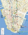 Downtown-New-York-map - Karte ausdrucken der Innenstadt von New York ...