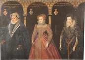 Cristina de Dinamarca, duquesa de Lorena; Claudia de Francia, duquesa de Lorena, y Cristina de ...