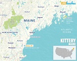 Map of Kittery, Maine - Live Beaches