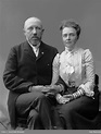 Oscar og Ebba Bernadotte. - Oslo Museum / DigitaltMuseum