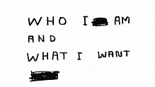 animate! › Films › Who I Am and What I Want by David Shrigley & Chris ...