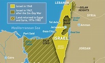 israel-map-independence-1948 - Moment Magazine