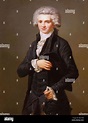 MAXIMILIEN ROBESPIERRE (1758-1794) French lawyer and politician Stock ...