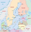 Mar Báltico - localização, mapa, importância econômica - Geografia ...