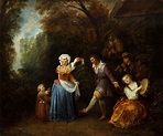 The Country Dance [Antoine Watteau] | Sartle - Rogue Art History