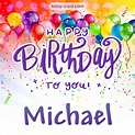 Birthday images for Michael 💐 — Free happy bday pictures and photos ...