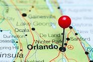 Mapa De Orlando Florida Estados Unidos