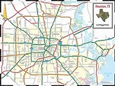 Houston Texas City Map - Map Pictures