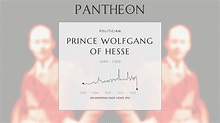 Prince Wolfgang of Hesse Biography - Crown Prince of Finland | Pantheon