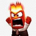 Rabbia Inside Out Png Anger Inside Out Cartoon Transparent PNG 494x660 ...