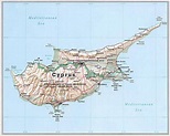 Large general map of Cyprus | Cyprus | Asia | Mapsland | Maps of the World