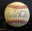 Babe Ruth Replica 1940's Autographed Baseball *NEW DESIGN FOR 2019 ...