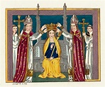 Coronation of Anne Of Bohemia stock image | Look and Learn