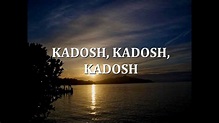 Kadosh - YouTube