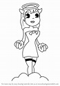 Bendy and the ink machine alice angel coloring pages - umlopi