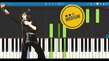 Queen - In The Lap Of The Gods... Revisited - Piano Sheet+Midi - YouTube