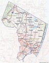 Map of Bergen County, New Jersey - Địa Ốc Thông Thái