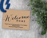 Welcome Home Tags Printable Gift Tag Template // Editable - Etsy