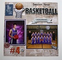 Sr. Year Basketball Team Picture - Scrapbook.com | School scrapbook ...