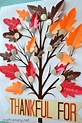 Thankful Tree Free Printable for Thanksgiving - Craftionary