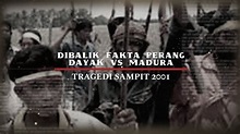 Perang Dayak melawan Madura,Tragedi Sampit - YouTube
