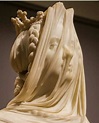 Busto in marmo della Regina Isabella II di Spagna, "La Velata", 1855 ...