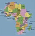 Mapa político de África |🥇| Mapa Continente Africano【 2023