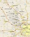 Buckinghamshire Map - England County Maps: UK