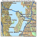 Aerial Photography Map of Mercer Island, WA Washington